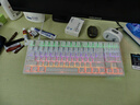 雷神（ThundeRobot）KG3089侧刻等高线游戏机械键盘 有线89键全键RGB灯带游戏灯效HiFi机械轴 电竞办公带数字键 等高白 实拍图