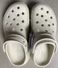 卡骆驰（CROCS）经典泡芙Clog男女一脚蹬懒人沙滩鞋 CR207521-2Y2 37 实拍图