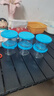 网红咸菜碗玻璃密封罐加厚酱菜盒冰箱保鲜罐小菜泡菜罐分装盒 两只随机装 2个 180ml 实拍图