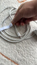 倍思苹果充电线双头type-c数据线PD100W适用iPhone17Promax/16e/15手机Mac电脑iPad华为荣耀小米2m白 实拍图