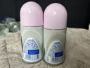 妮维雅（NIVEA）抑汗香体腋下止汗露干爽滚珠珍珠莹彩爽身走珠液50ml*2生日礼物 实拍图
