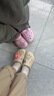 卡骆驰（CROCS）贝雅卡骆班洞洞鞋轻便耐磨一脚蹬休闲鞋女鞋时尚沙滩鞋|205089 芭蕾粉/糖果粉-6TG 36 /37(220mm) 实拍图