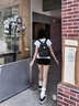 Kappa卡帕 双肩包新款通勤大学生书包黑大容量潮流背包七夕情人节礼物 百搭黑中号【可放12寸ipad】 实拍图