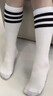 北极绒儿童长筒袜夏季白色中筒足球袜男女童学生棉质网眼透气大童小腿袜 晒单实拍图