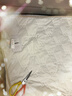水星家纺大豆床垫A类柔肤抗菌防螨床垫软可折叠水洗床褥 1.8米床 白 实拍图