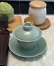 金镶玉仿宋汝窑盖碗 功夫茶具三才家用喝泡茶碗陶瓷敬茶碗礼盒装 丹青 实拍图