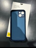 品胜 适用苹果13手机壳iphone13柔性液态保护套全包防摔13超薄软壳直边手机壳 蓝色 实拍图