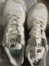 NEW BALANCE NB574官方休闲鞋女鞋复古舒适夏季透气网面礼物轻便百搭运动鞋 米白色 WL574RCF 37.5 (脚长24cm)尺码详询客服 实拍图