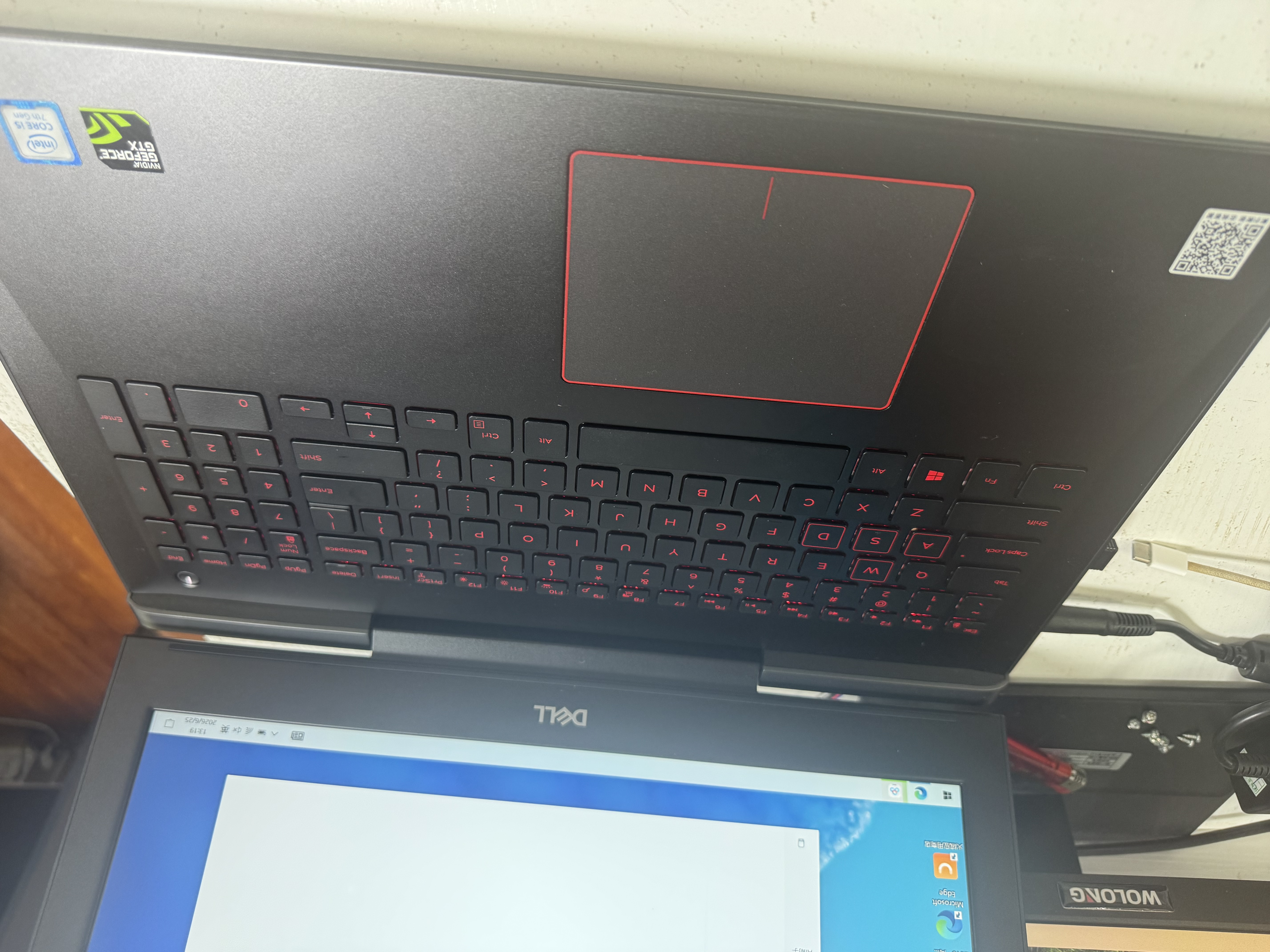 戴尔（DELL）灵越成就14/15.6英寸轻薄便携办公学习绘图设计游戏独显I5/I7二手笔记本电脑 I5 7300H 16G 512G105017款 95成新 实拍图