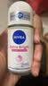 妮维雅（NIVEA）止汗石走珠露腋下香体滚珠长效抑汗露夏季异味狐臭腋臭清香 【淡雅花香】女士走珠露50ml 实拍图