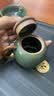 祥业 哥窑茶具套装冰裂整套日式开片泡茶杯茶壶盖碗茶洗茶叶罐六君子 哥窑心悦西施壶八杯茶道13件套 实拍图