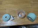 绞肉机小型打蒜器家用绞蒜切蒜器多功能辅食料理机电动蒜泥神器蒜蓉机自动切菜机压蒜器 浅绿色- 0.26L （升级大电机） 实拍图