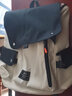 双星 背包男书包初高中大学生双肩包女15.6吋电脑包大容量旅行包 白配黑色【猩猩挂件+两个徽章】 实拍图
