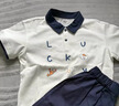 巴拉巴拉宝宝短袖套装夏装男童衣服两件套2024Polo领休闲时尚208224119115 实拍图