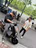 富迪森长跑王3000瓦96v电动车电瓶车72v男女电动摩托车大功率高速踏板车 顶配版黑-护杠机车尾箱智能APP-双碟刹 96V38A3000W爬坡王黑金石墨烯电池-约100公里 实拍图