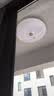 普联（TP-LINK） 全景鱼眼智能摄像头 家用监控器360度夜视室内无线安防 手机远程可对话吸顶看家看店宝 IPC55A 实拍图
