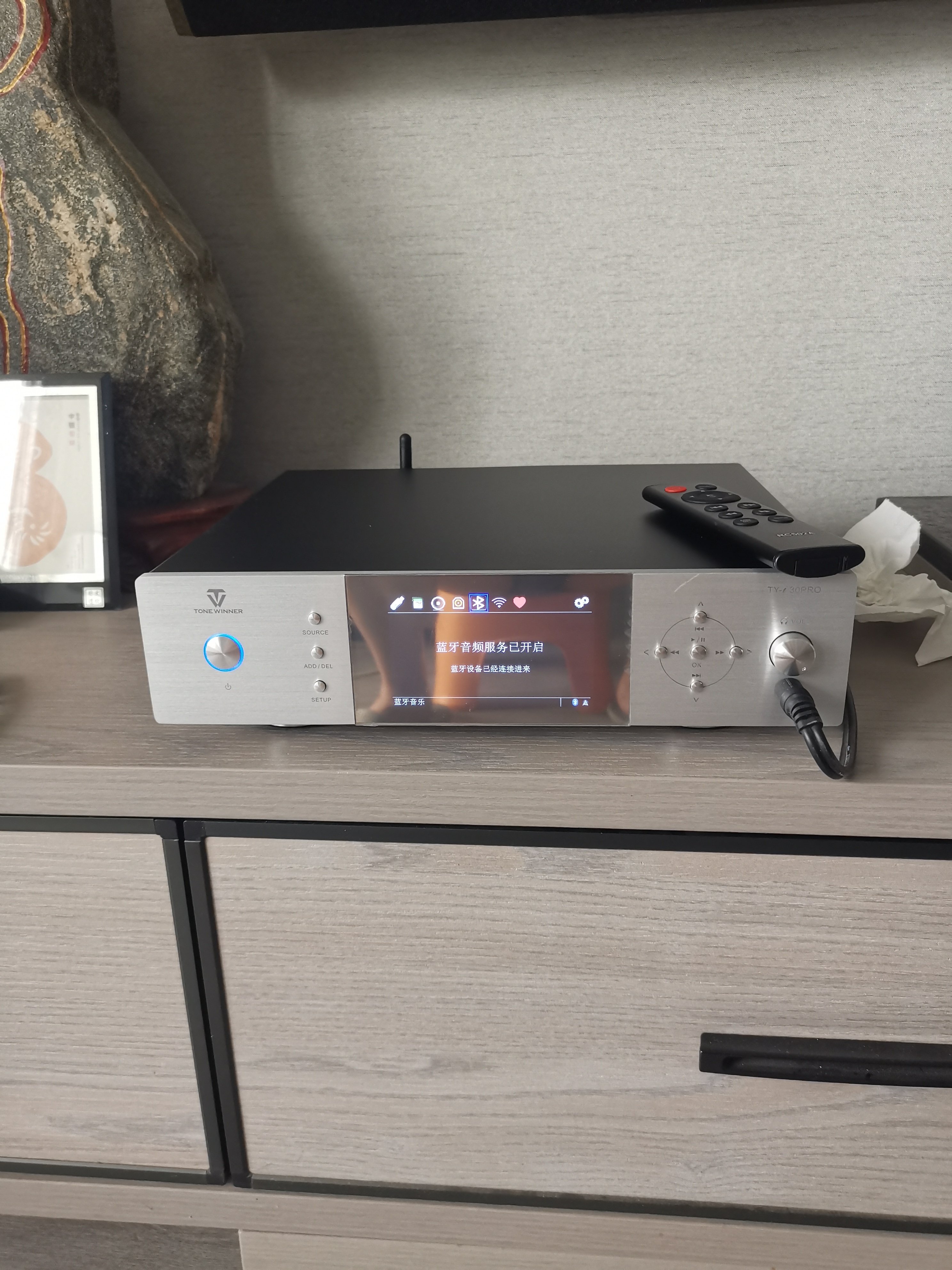 天逸（Winner）TY-i30PRO高保真数码播放器HIFI音频解码器发烧无损蓝牙音乐播放器 TY-i30PRO银（JD物流直达） 实拍图