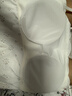 ubras刘雯同款小雏菊吊带背心女夏季薄款带胸垫蕾丝内衣女新款上衣 本白色【一字领】 M （A-C杯） 实拍图