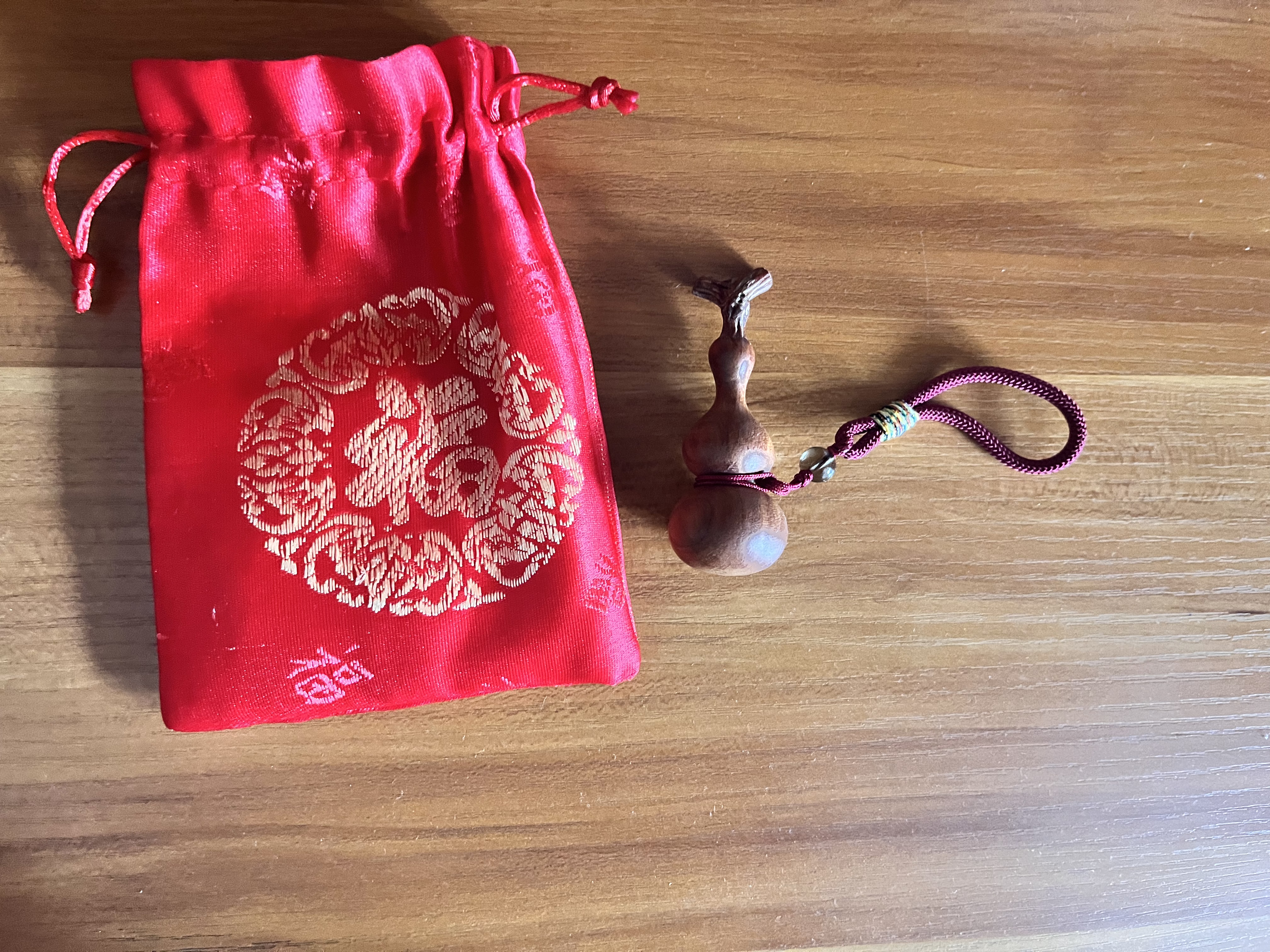 善风善水桃木葫芦挂件带龙头文玩手把件真桃木护身符小葫芦汽车钥匙扣挂件 实拍图