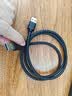 毕亚兹 高速USB3.0数据线公对公传输 1米 双头移动硬盘盒高速传输数据 笔记本散热器车载MP3连接线 实拍图
