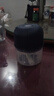 绞肉机小型打蒜器厨房家用绞蒜切蒜器多功能辅食料理机无线电动蒜泥神器 深蓝色 0.26L 3叶刀 实拍图