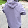 骆驼（CAMEL）三防冲锋衣户外登山服防风防水防污三合一运动外套 AD22263513X，抓绒内胆月光蓝女 L 实拍图