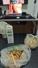 代斯克可折叠餐桌饭桌家用折叠桌小桌子简易方桌出租房户外便携小户型 黑丝色60*60*52 实拍图