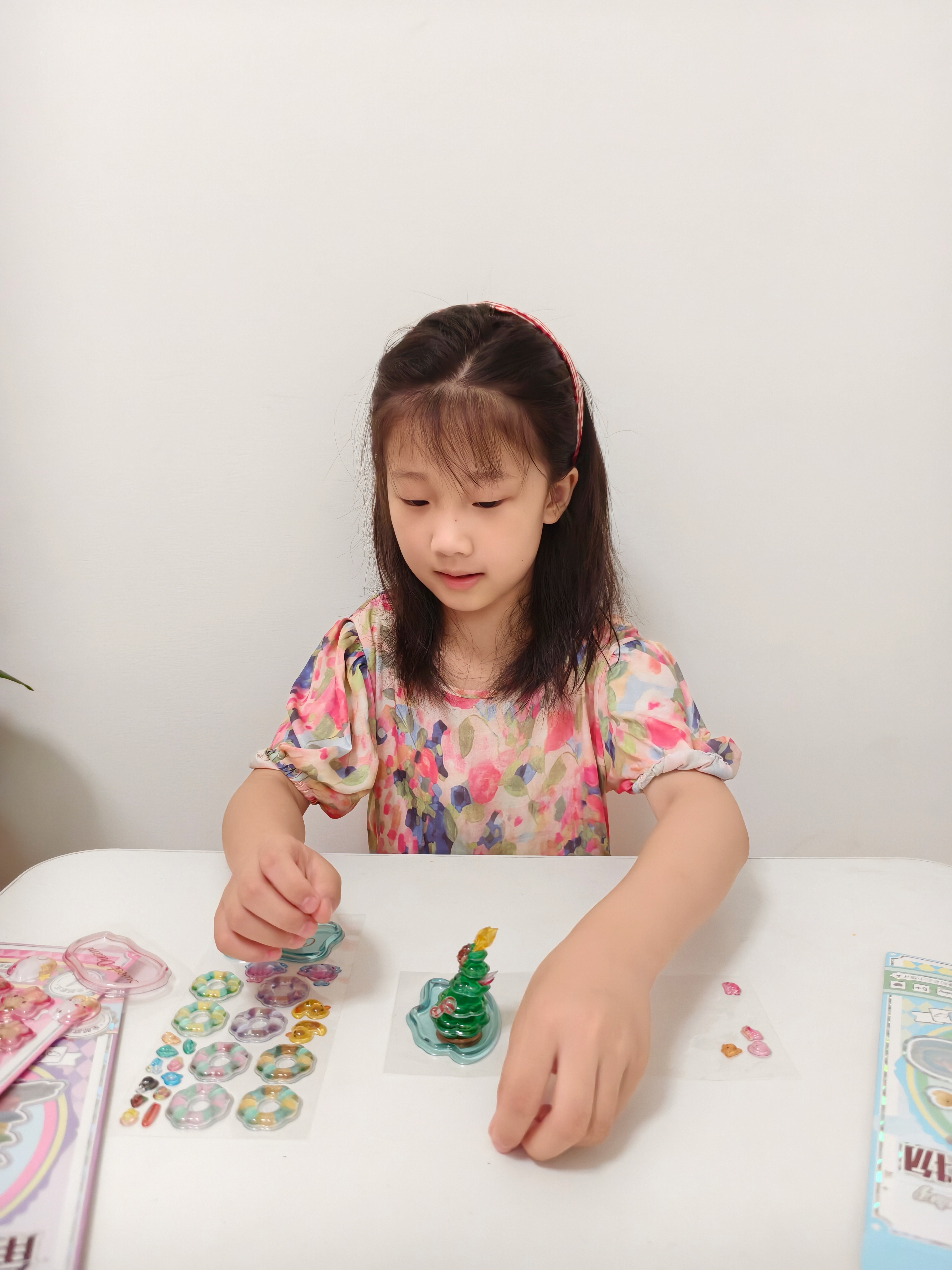 尚美贝贝儿童3D立体浮雕叠叠乐手工diy粘贴画拼装玩具3-6岁女孩童生日礼物 实拍图