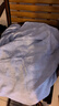 南极人（Nanjiren）老式全棉毛巾被夏季毛毯被子单人纯棉毯子午睡毯家用沙发盖毯 欧雅蓝色-100%纯棉毛巾被 150x200cm【亲肤透气】 实拍图