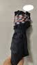 天堂伞 加大雨伞三折 经典商务伞格纹10骨加大雨伞男女 藏青 实拍图