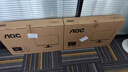 AOC 27英寸 144Hz高刷 IPS HDMI接口 低蓝光不闪 可壁挂 三边微边 超薄节能 办公电脑显示器 27B35XE 实拍图