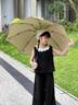 七麦麦三折晴雨伞儿童伞学生伞安全圆角太阳伞遮阳伞防晒伞男女孩雨伞粉 实拍图