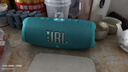 JBL CHARGE5 冲击波五代 便携蓝牙音箱+低音炮 户外防水音响 增强版赛道扬声器 生日礼物 绿色 实拍图