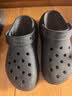 卡骆驰（CROCS）经典泡芙Clog男女一脚蹬懒人沙滩鞋 CR207521-001 36 实拍图