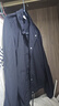 耐克NIKE女子夹克Oversize 风教练夹克衬衫领IF0213-010黑/灰M 实拍图