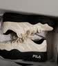 斐乐（FILA）斑斓鞋丨厚底女子板鞋秋季增高透气百搭舒适休闲运动鞋休闲鞋 奶白/杏仁奶白-GA 38.5 实拍图