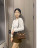 viney【陈妍希同款】包包女包牛皮斜挎包剑桥包轻奢生日礼物品牌送女友 实拍图