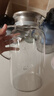 青苹果 凉水壶 高硼硅玻璃茶水分离耐热耐高温冷水壶泡茶杯大容量1.95L 实拍图
