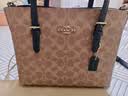 蔻驰（COACH）【品牌直供】女士MOLLIE25中号单肩手提托特包CV965卡其棕色礼物 实拍图