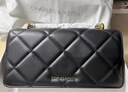 CHARLES&KEITH质感菱格链条小方包钱包斜挎包包女包生日礼物送女友CK6-10680924 实拍图