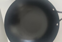 三禾炒锅不粘锅0涂层铁锅炒菜锅炒锅不锈燃气专用黑色圆底京东限定 实拍图