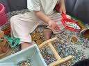 活石（LIVING STONES）儿童沙池玩具套装家庭游乐场沙子在家玩围栏套装仿陶瓷沙生日礼物 实拍图