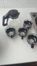 【京东物流】茶壶套装整套茶具大容量玻璃茶杯带滤网耐高温泡茶具 1000ML一壶+四杯套装【无茶盘】 实拍图