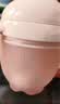 爱咔威（IKV）儿童水杯学饮杯6个月以上防呛婴幼儿捏捏杯9宝宝鸭嘴杯一杯三用 【单杯】【4月龄-8月龄】限量粉 160ml 实拍图