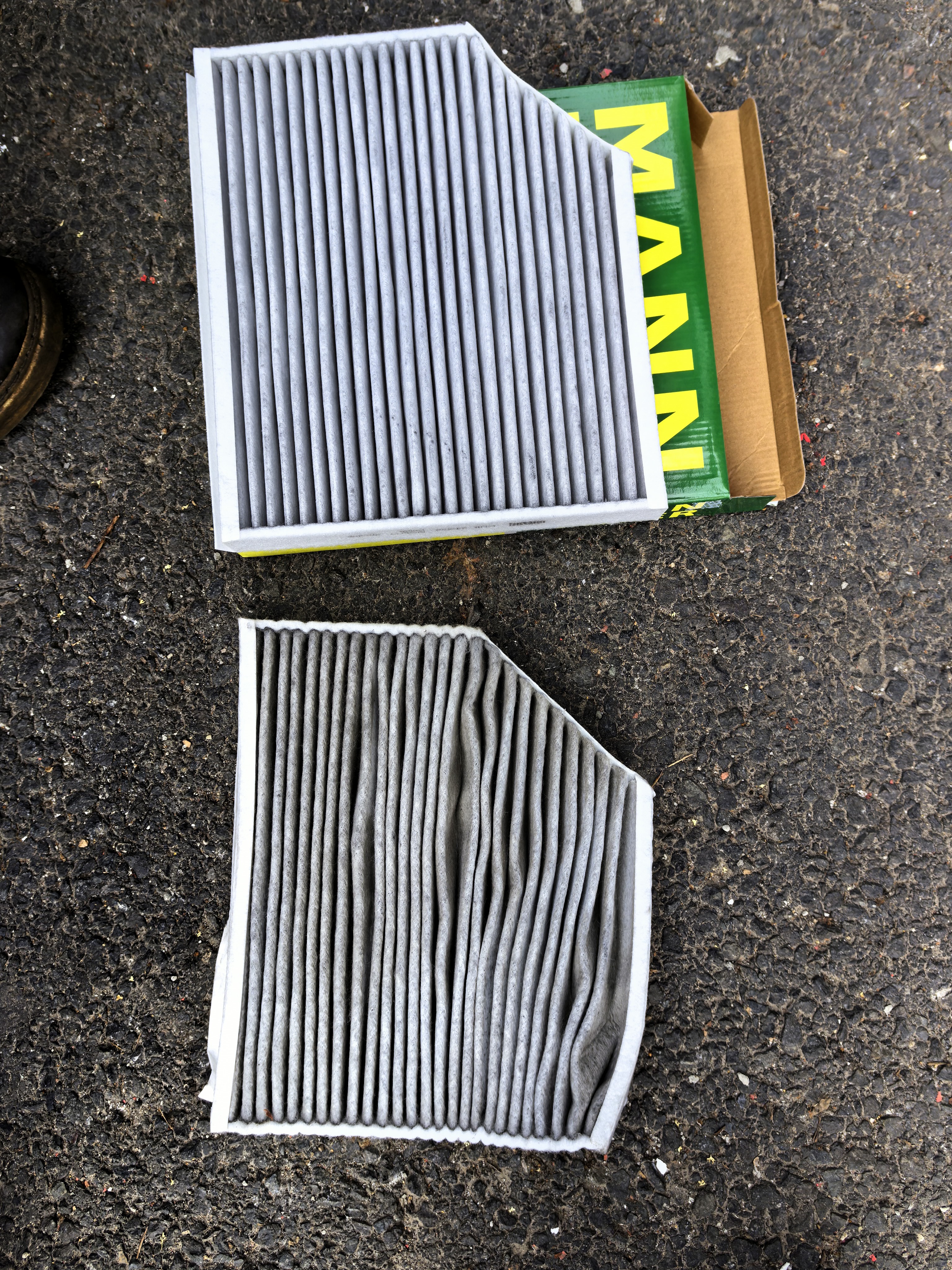 曼牌滤清器（MANNFILTER）空调滤芯滤清器CUK2450 CUK2450/3奥迪A4LA5S5Q5SQ5S4保时捷Macan 实拍图