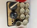 京东京造 茶具整套 功夫茶具陶瓷套装茶壶茶杯茶盘【黑陶提梁壶】 12件套  实拍图