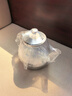 FUNORK全自动上水电热水壶电茶壶泡茶专用烧水器茶台烧水壶一体机茶桌茶几嵌入式茶具 保温款不锈钢色（37x20cm） 实拍图