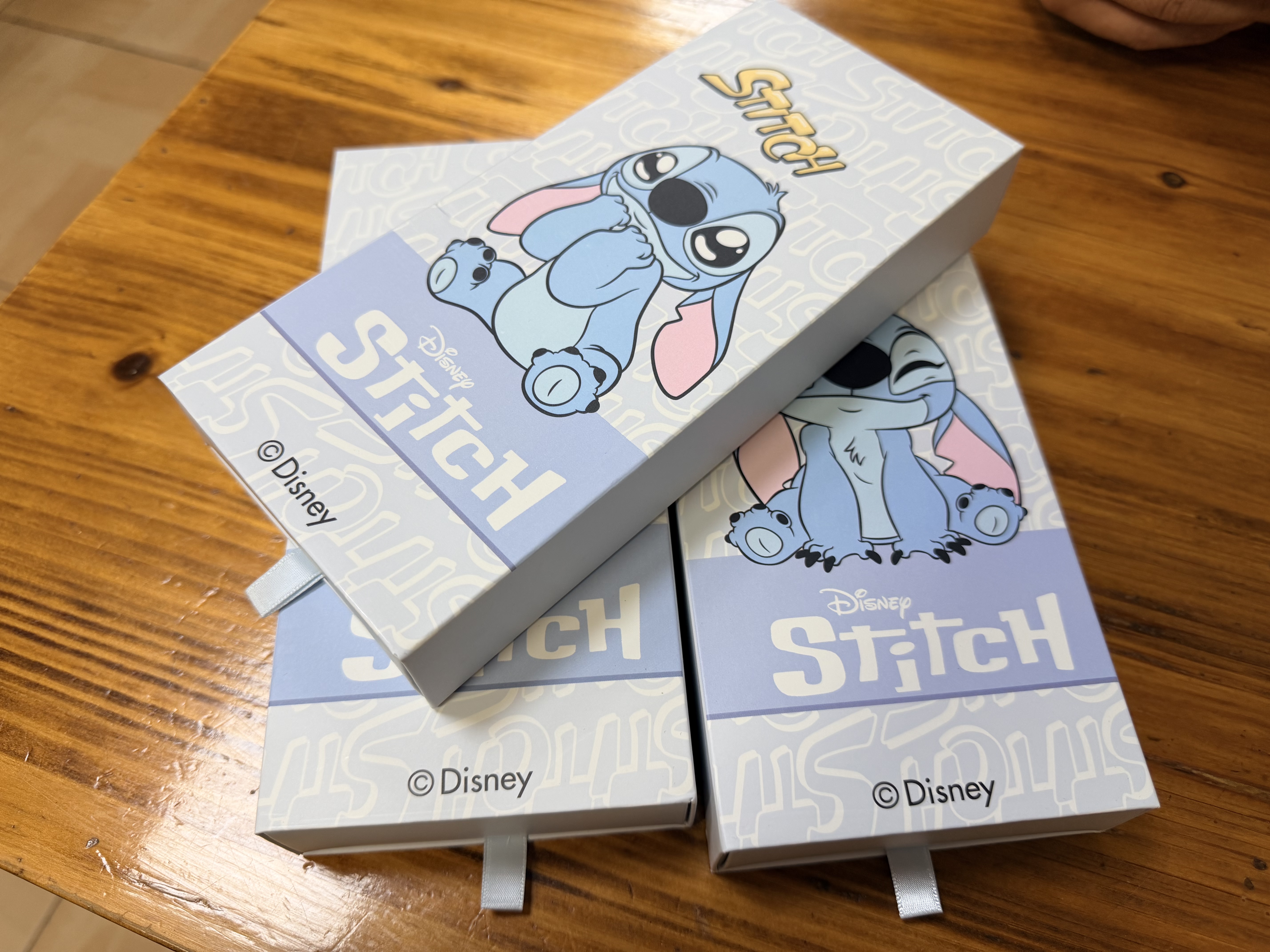 迪士尼（Disney）史迪奇Stitch印花蓝色纯棉男士内裤男生短裤透气可爱情人节礼盒装 DSN015#史迪奇手提袋礼盒 XL (100-120斤) 实拍图