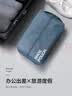 pack all鞋子收纳袋 旅行出差鞋子收纳包运动健身立体式防尘鞋包 蓝色 实拍图
