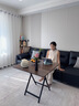 木双福折叠桌餐桌小户型家用客厅吃饭桌子户外摆摊桌子出租房便携小方桌 实拍图